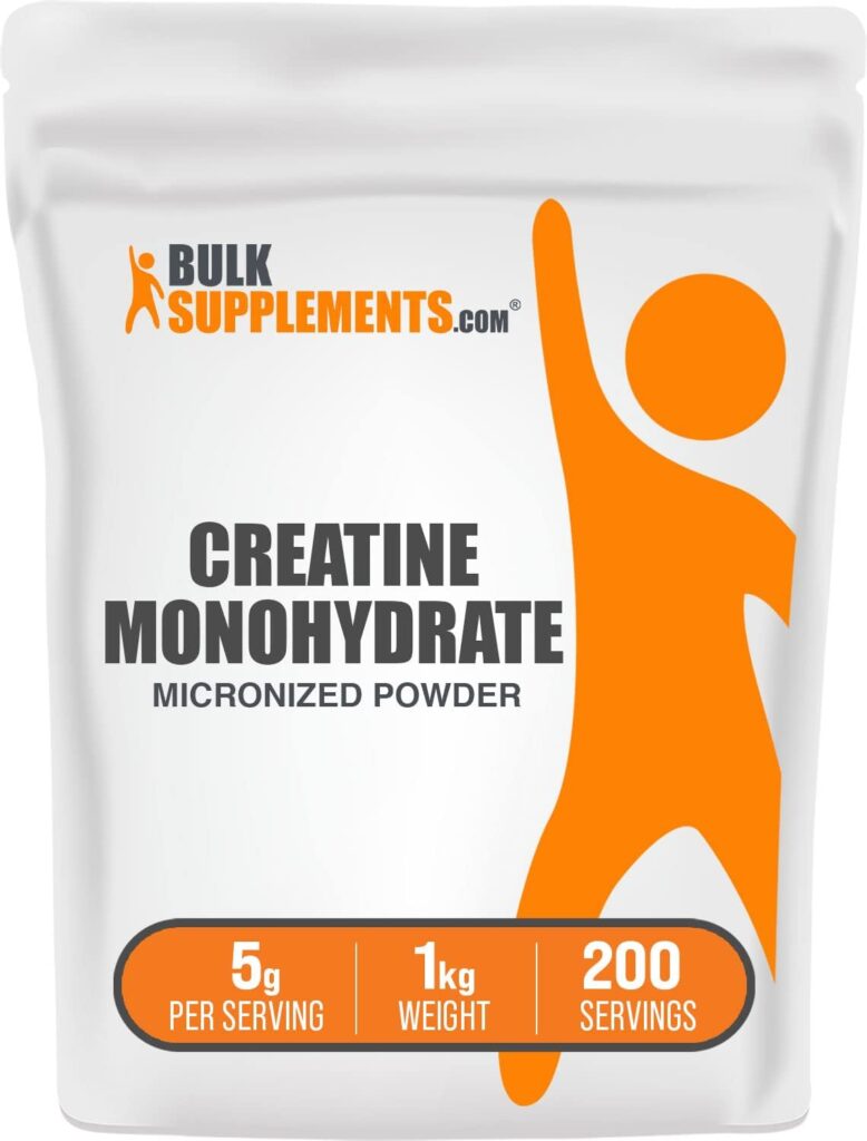Bulk Supplements Creatine Monohydrate (Vegan-Friendly)
