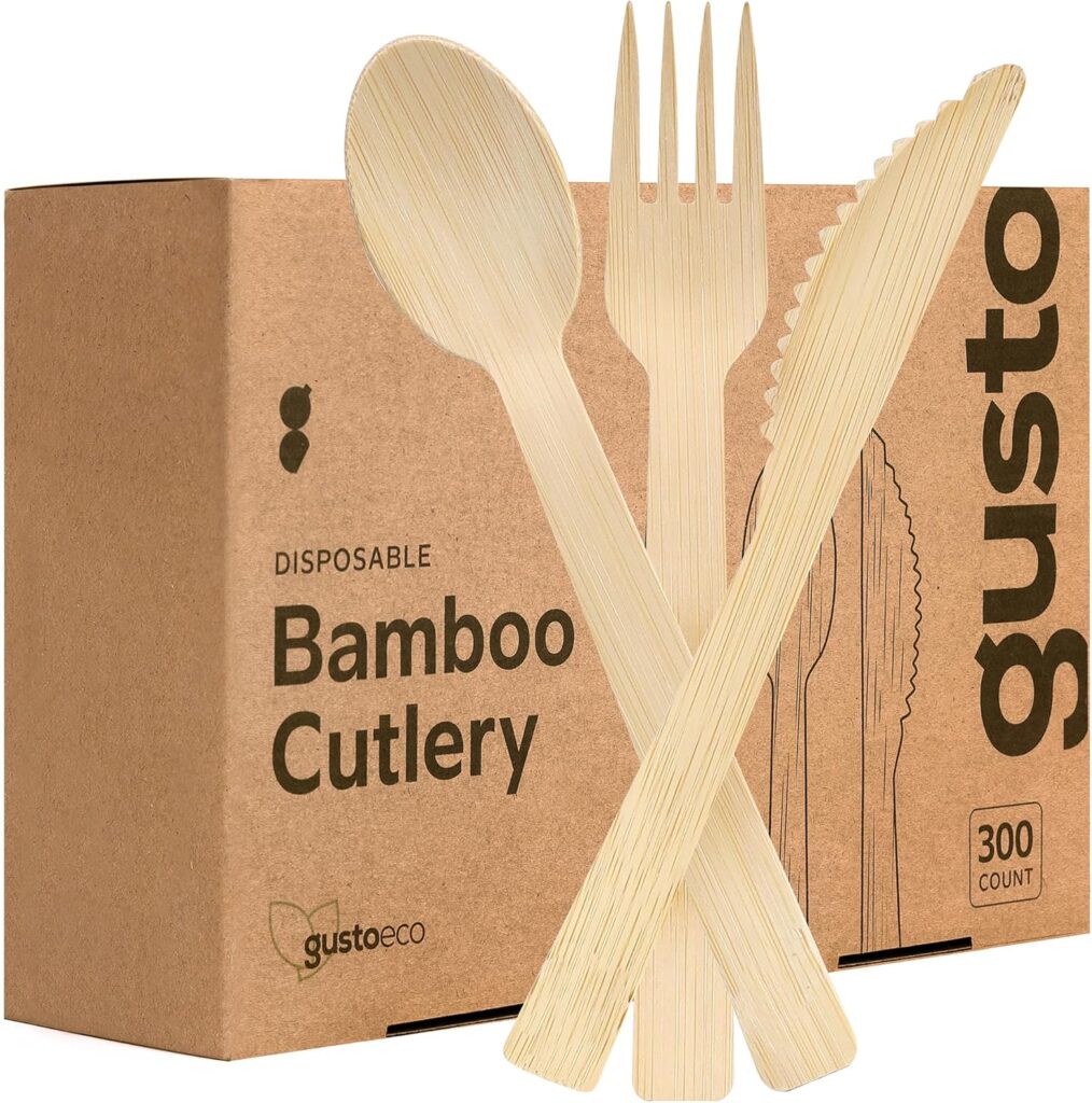 Compostable Bamboo Cutlery