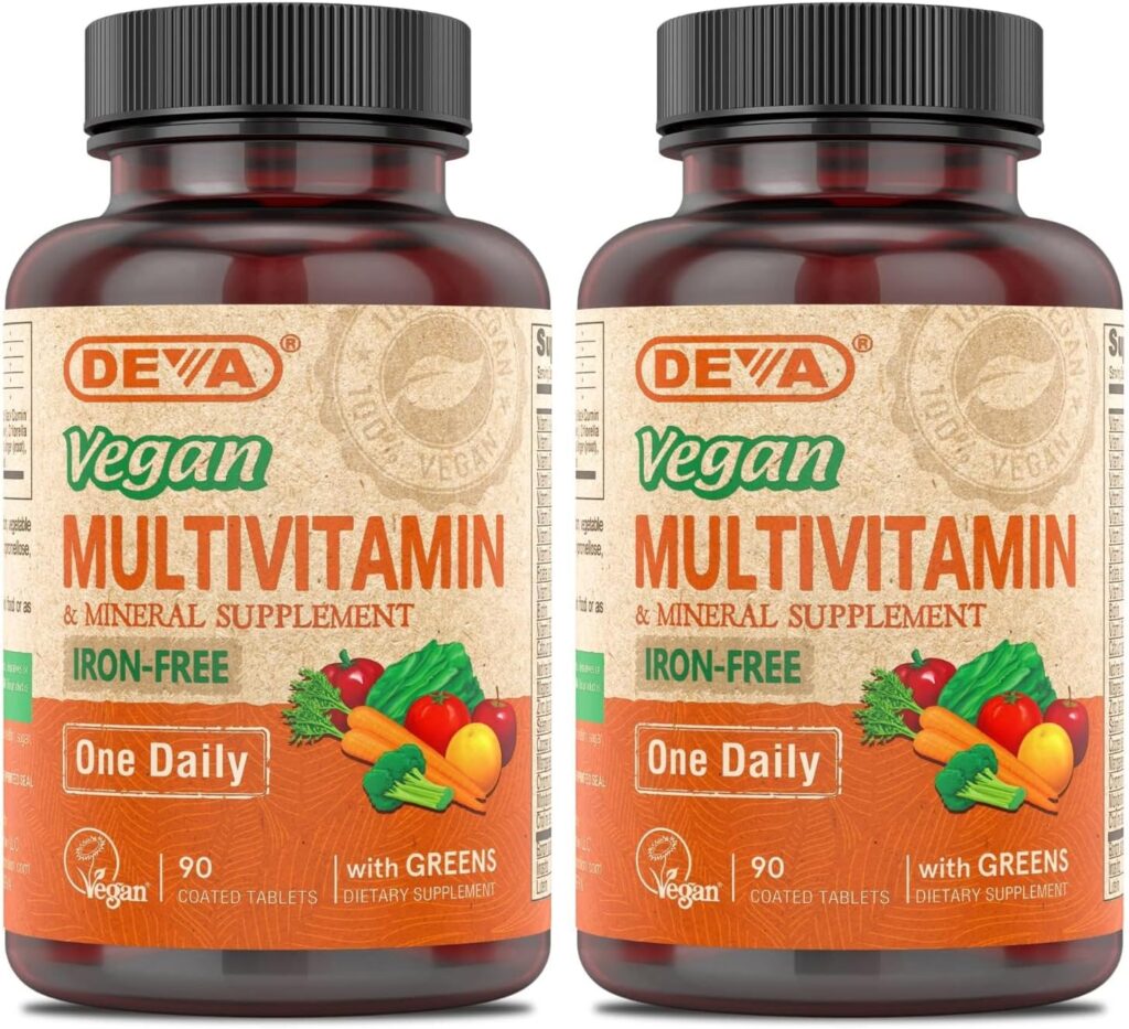 Deva Vegan Multivitamin & Mineral Supplement