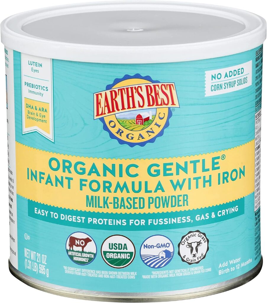 Earth’s Best Organic Soy Infant Formula