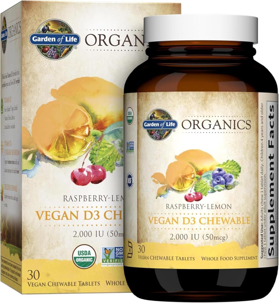 Garden of Life Vitamin D3 Vegan Supplement