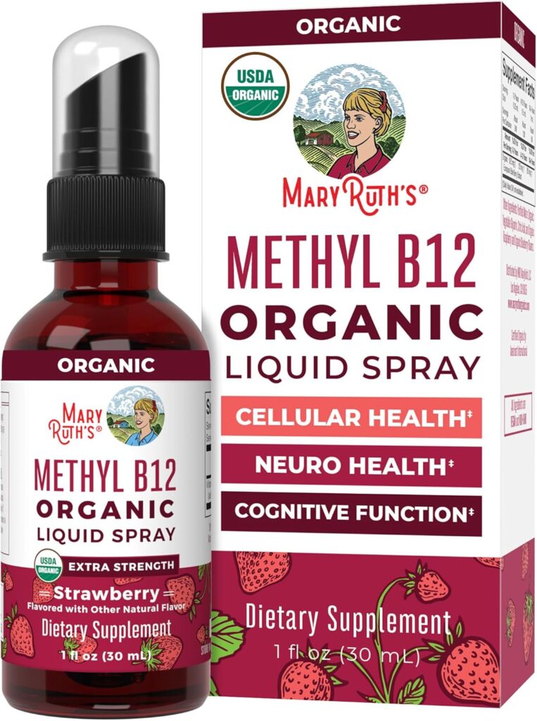MaryRuth Organics Methyl B12 Organic Liquid Drops