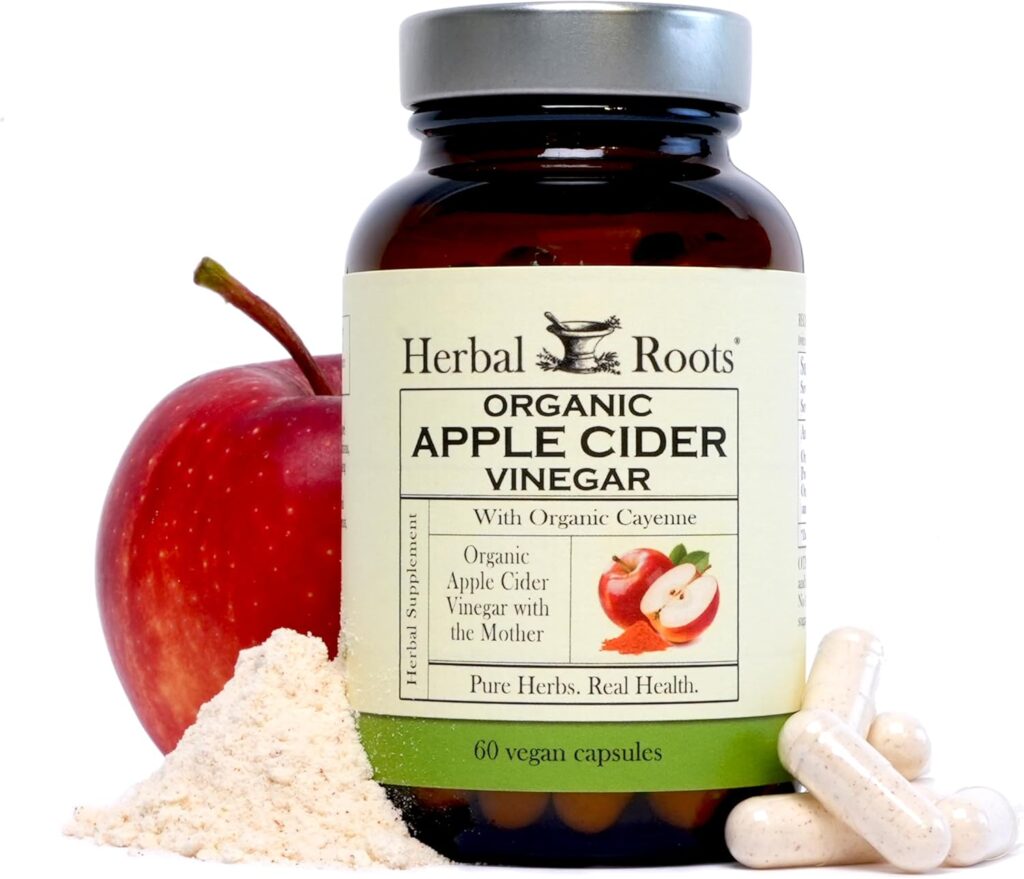 Organic Apple Cider Vinegar Capsules with Mother