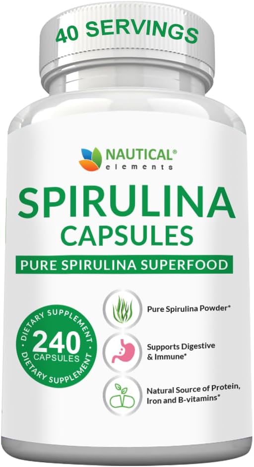 Organic Spirulina Capsules