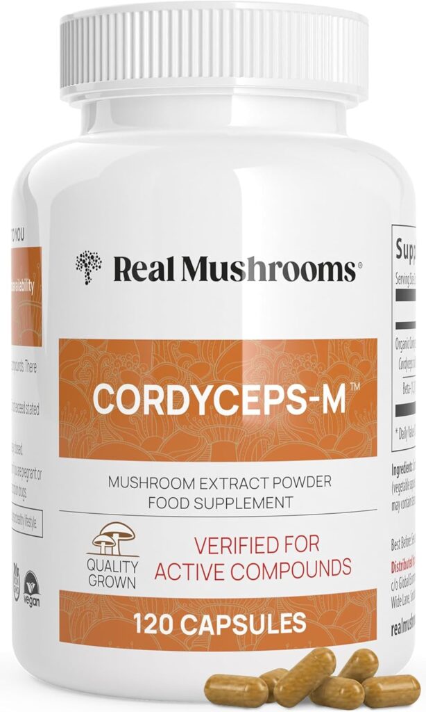 Real Mushrooms Cordyceps Extract Capsules