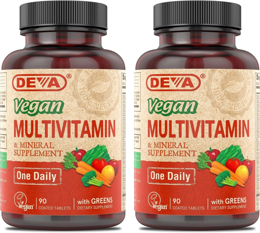 Vegan Multivitamin with B12, D3, and Omega-3